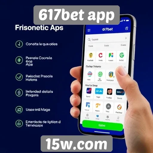 Exploração das funcionalidades do 617bet app