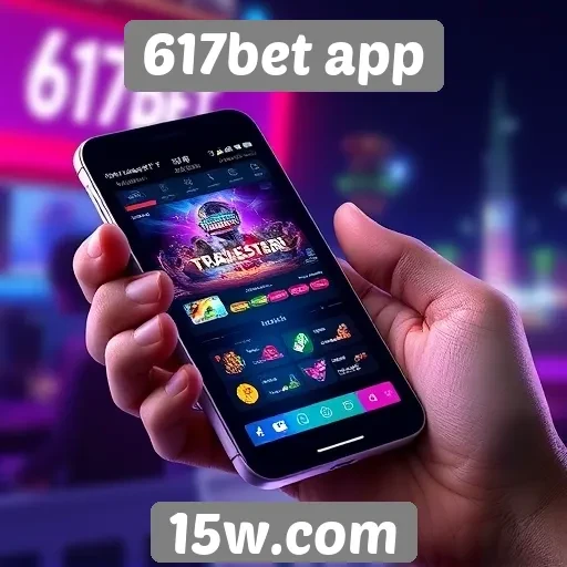 Mobile gaming no 617bet app sua importância