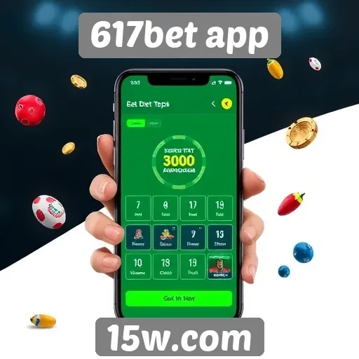 Promoções e bônus disponíveis no 617bet app